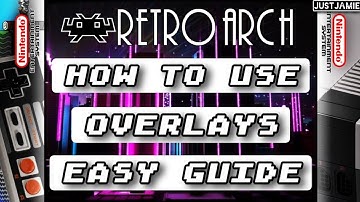 Retroarch☆How to Use Overlays Easily #retroarch #emulator #frontend