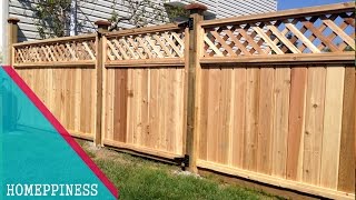 Are you looking for Wood Fence Panel Ideas? Yeah, you come in the right place. HOMEPPINESS brings you not only latest news 