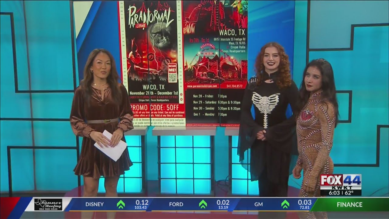 Paranormal Cirque stops in Waco for its spooky show