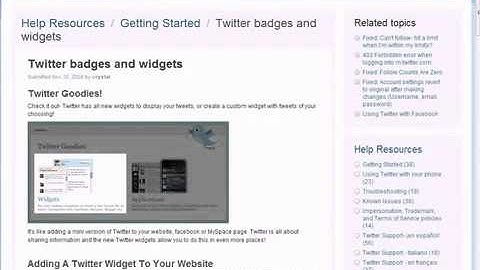 Integrating Twitter with your Blog  speaksblog.com Video 28