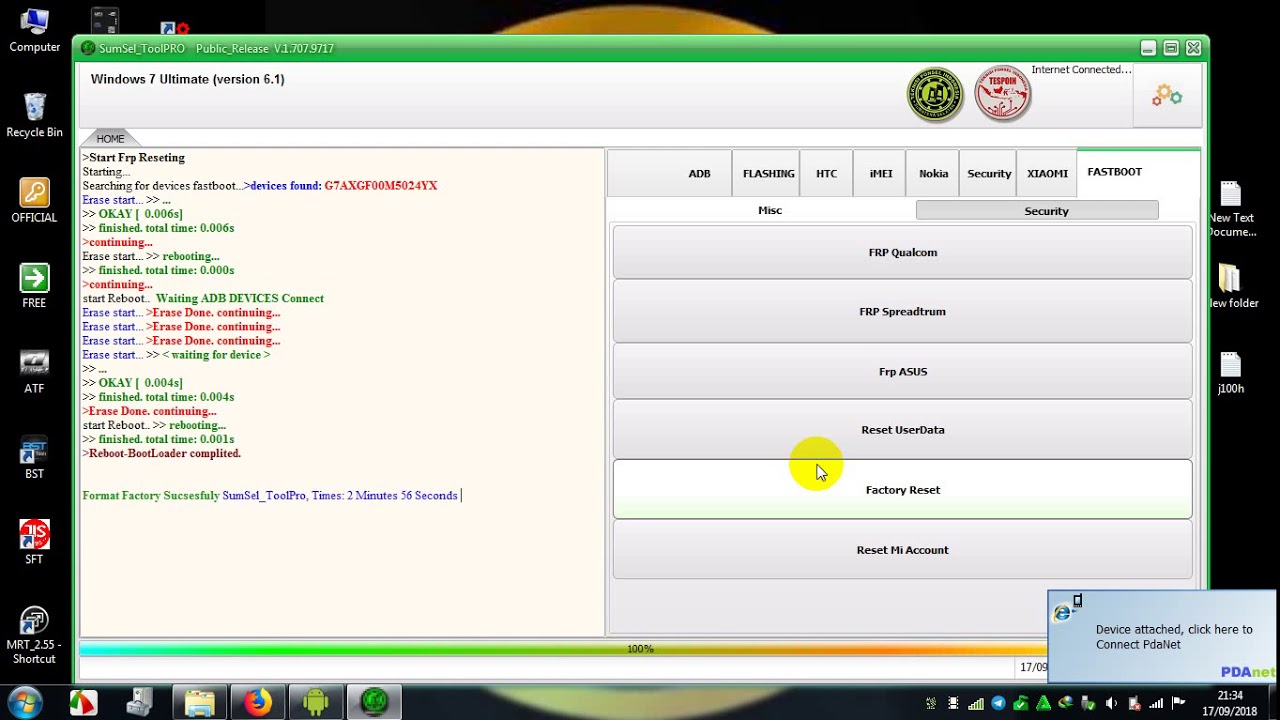 frp asus z010d with STP