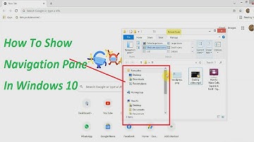 Solution - Navigation Pane Missing Windows 10 | Show Navigation Pane In File Explorer Windows 7/8/10