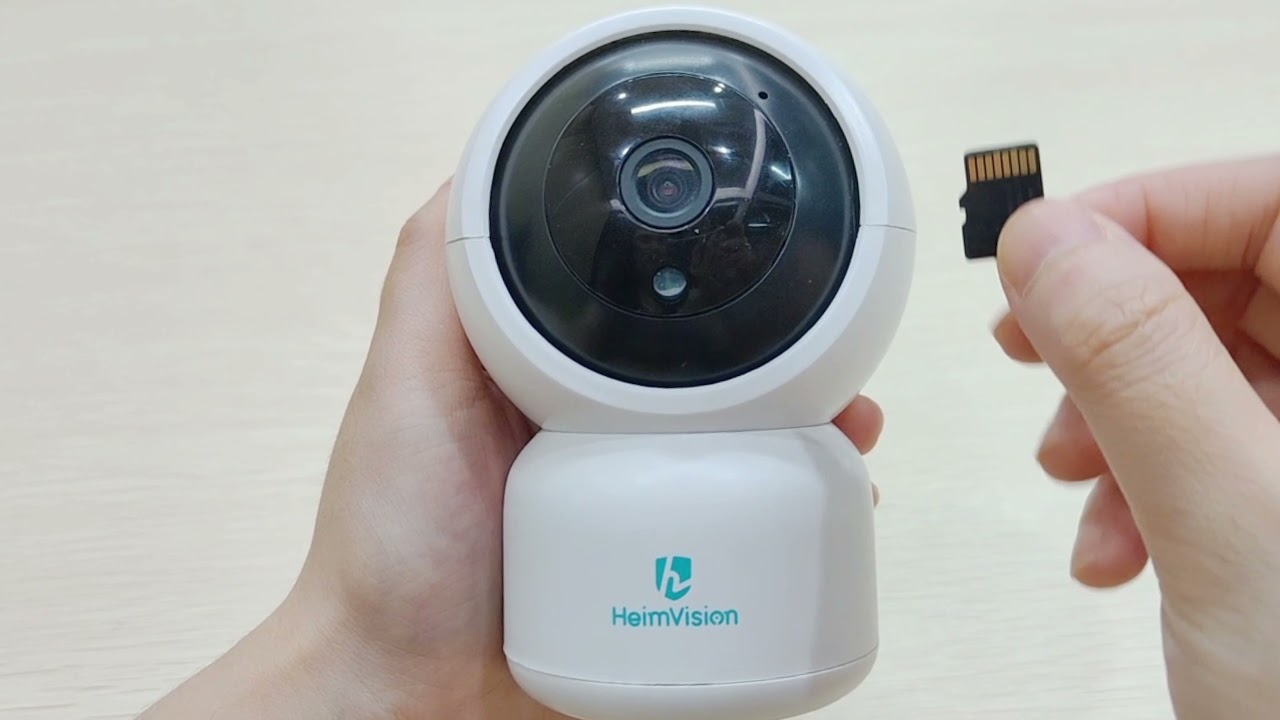 How to Insert SD Card into HM203 Camera?