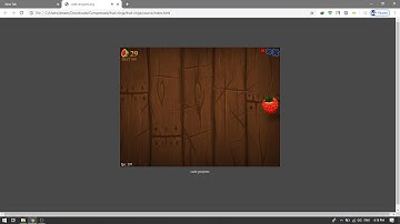 FRUIT NINJA CUTTER GAME IN JAVASCRIPT AND HTML5 WITH SOURCE CODE