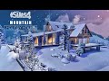 Mountain Holiday House 🏔️ Ski Resort | No CC | THE SIMS 4 || Stop Motion