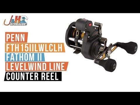 Penn FTH15IILWLCLH Fathom II Levelwind Line Counter Reel