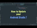 How to update android studio 