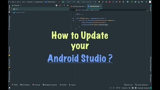 How to update Android Studio ?