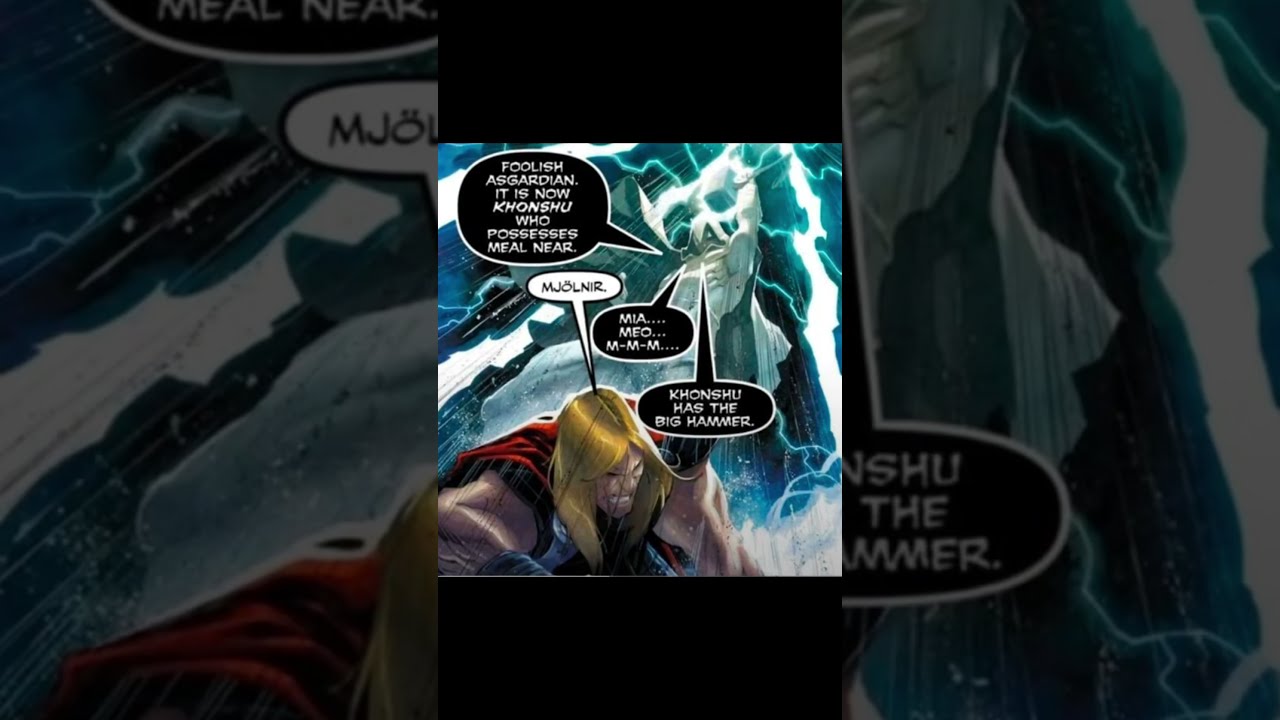 I Guess Khonshu Is Worthy Thor Moonknight Marvel Comics Rivals