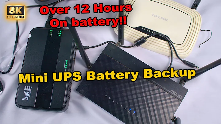 UPS for your Router? 12 Hours Backup! | SKE DC10400 Pro | Unboxing, Testing & Review