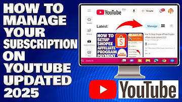 How To Manage Your Subscription on YouTube Updated 2025