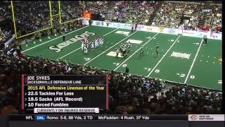 2015 Arena Bowl XXVIII Jacksonville Sharks at San Jose SaberCats