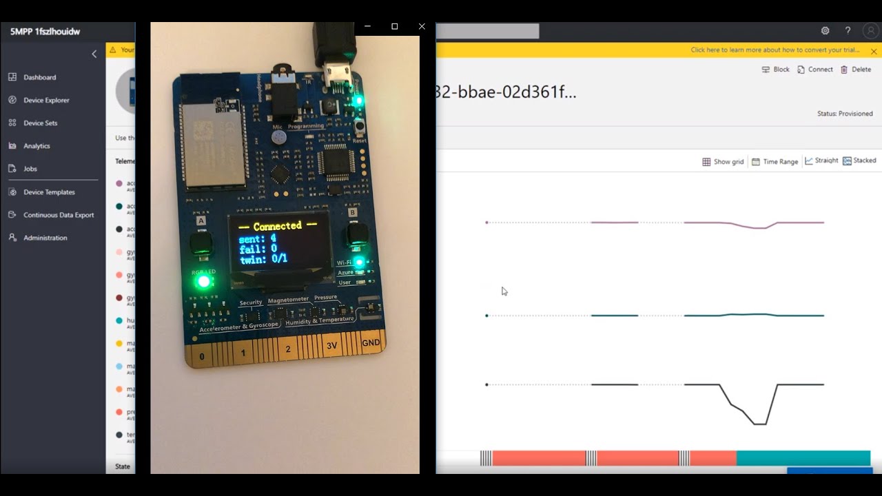 Azure IoT Central & MXChip - Configure In 4 Minutes - YouTube