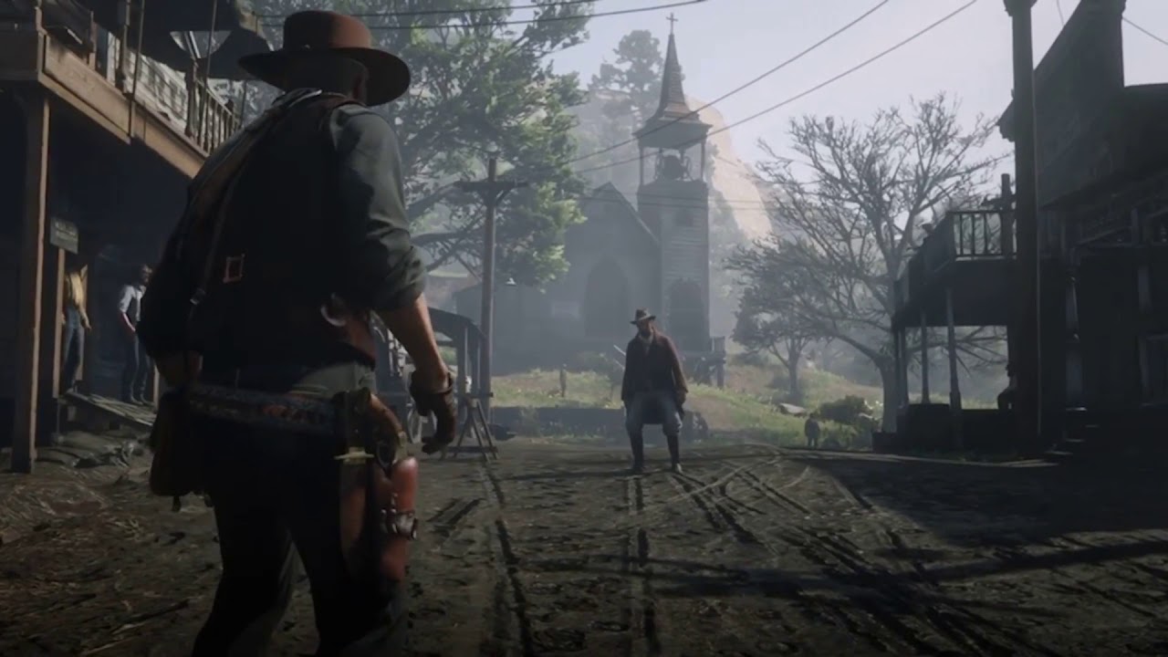 Дуэль на пк. Мост Red Dead Redemption 2. Red Dead Redemption 2 дуэль. Red Dead Redemption 2 Gameplay. Rdr 2 Beta.