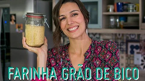 Como consumir farinha de Grão-de-bico?