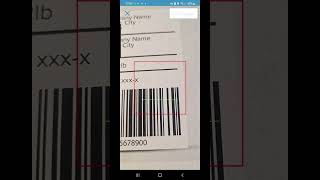Assign Barcode in Courier Connex App screenshot 2