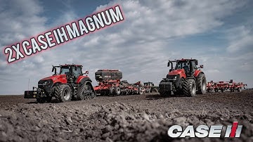 2x Case IH Magnum on one field 🔥