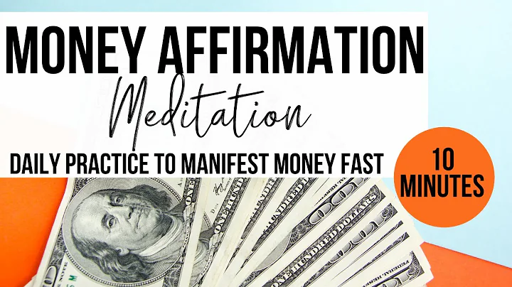 10 Minute Money Affirmation Meditation | DO THIS E...