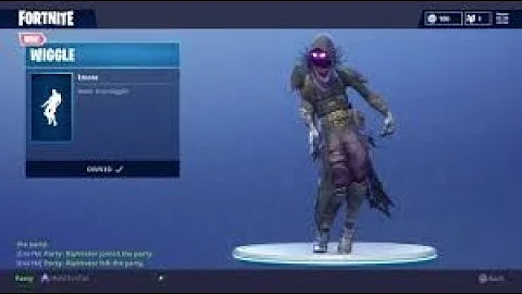 NEW “WIGGLE” DANCE EMOTE - Fortnite Battle Royale