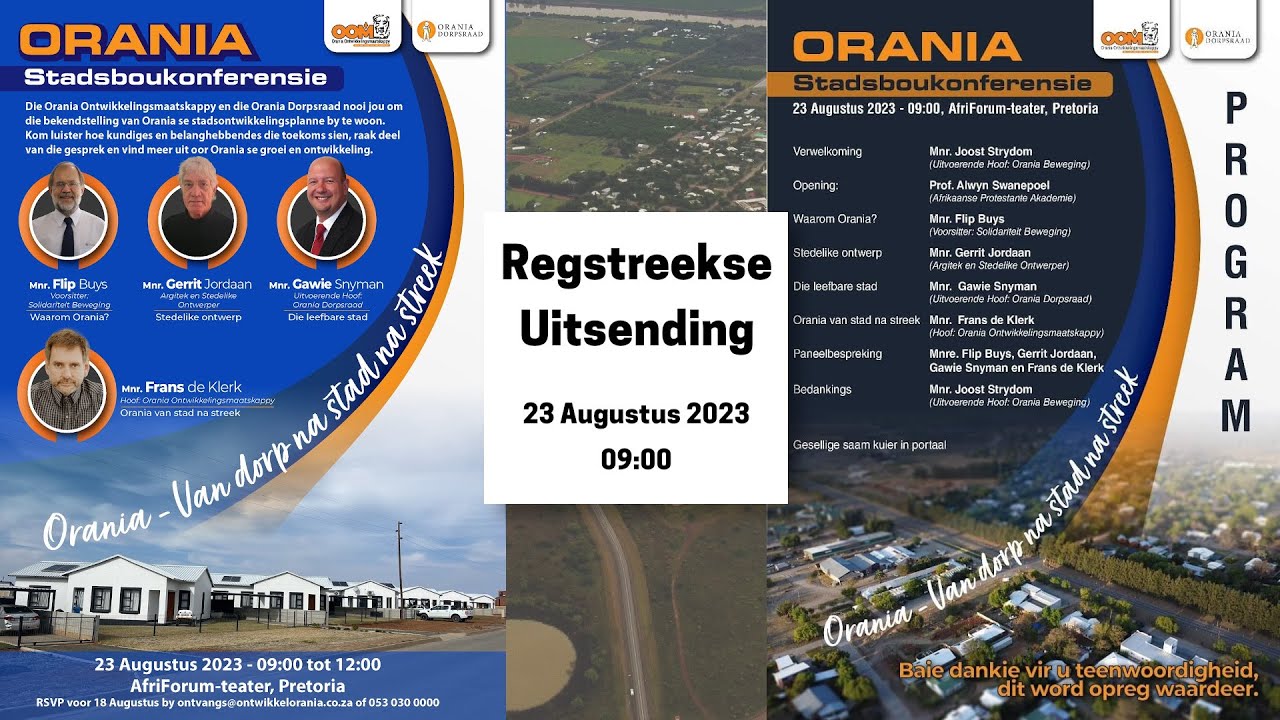 Orania Stadsboukonferensie