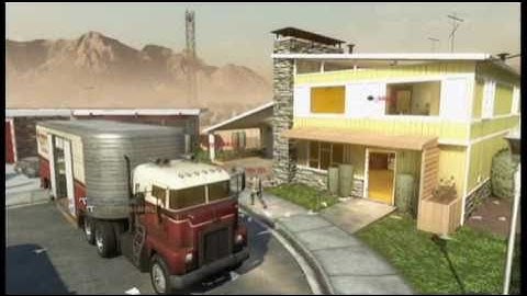 Black Ops | Epic Tomahawk Double Ricochet Kill cross map!