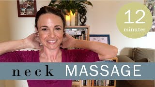 How to alleviate neck pain with self massage and myofascial release