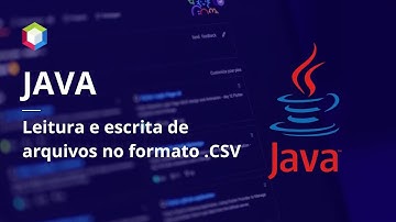 JAVA: Leitura e escrita de arquivos (.CSV)