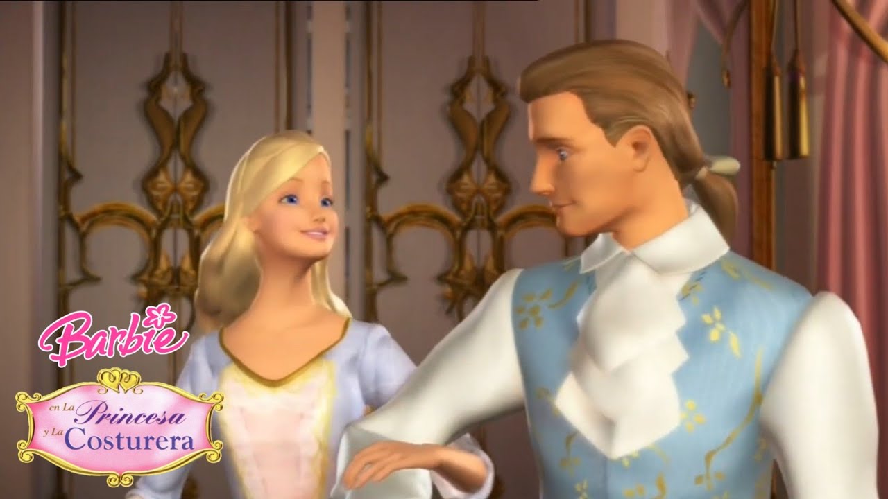 "Barbie: La Princesa y la Costurera" - "Es Ser Princesa..." HD [Español de Españ