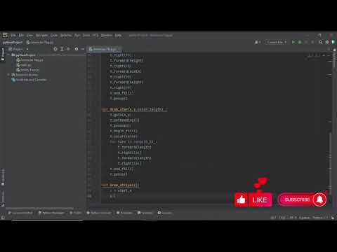Draw American Flag with code | turtle | turtle graphics #24 #python #pythontutorial