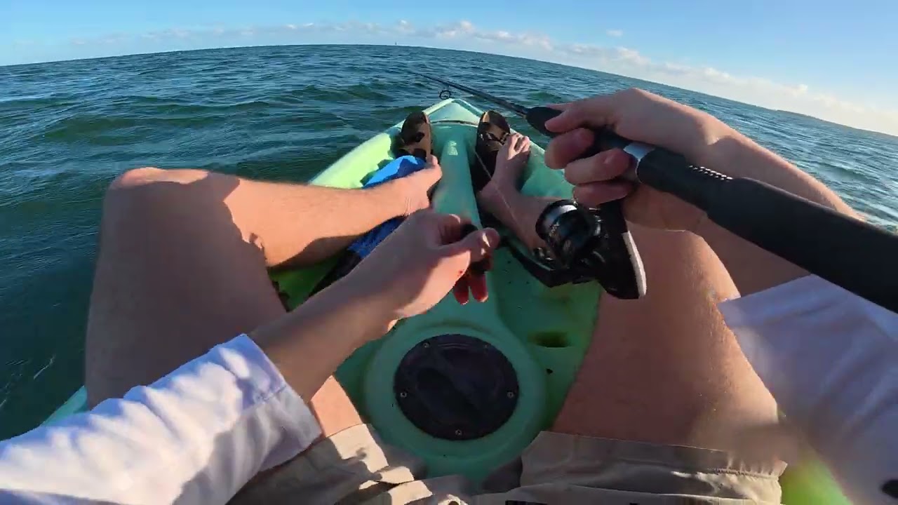 Kayaking from the Kawama Marina.