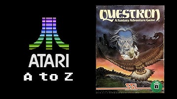 Questron for Atari 8-bit needs you to insert disk 2 | Atari A to Z