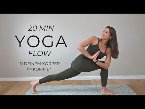 Yoga Flow für Anfänger 20 Min bei dir Ankommen