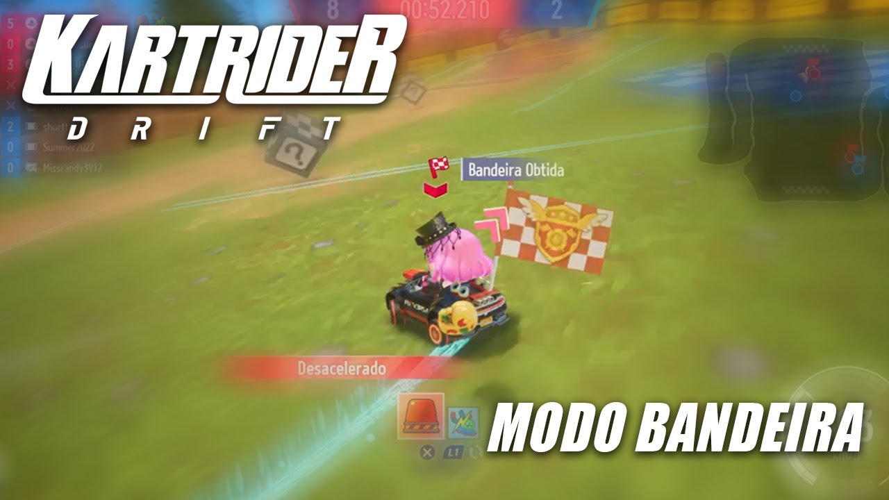KartRider: Drift - RISE | Modo Bandeira | Gameplay