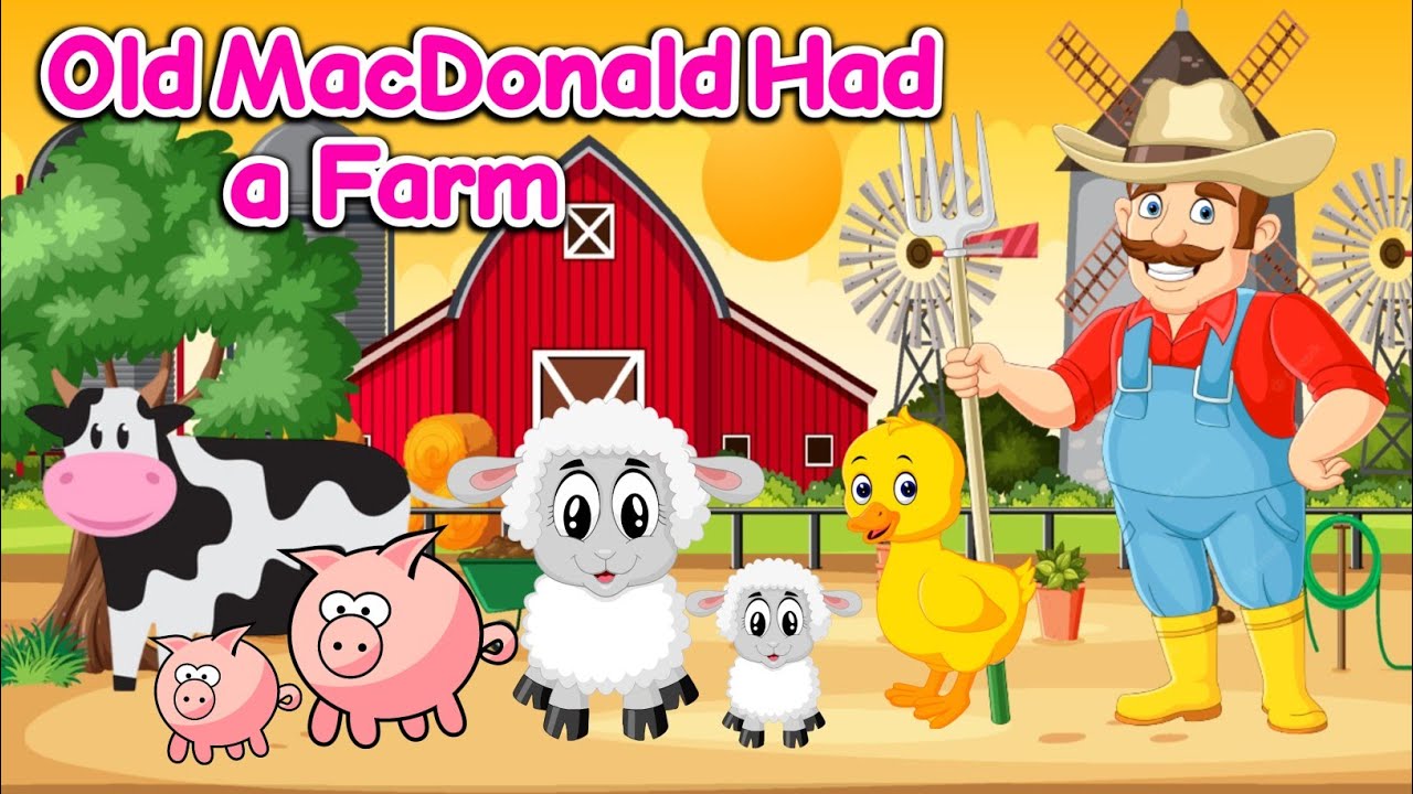 Old MacDonald Had a Farm | Kids Nursery rhymes | Learning Tunes