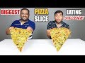 BIG PIZZA SLICE EATING CHALLENGE | Big Pizza Slice Eating Competition | Food Challenge