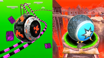 Rollance Adventure Balls VS Super Rolling Ball Balance ⚡ Speed Run Gameplay Walkthrough, Ball Game