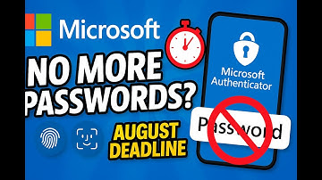 Microsoft Authenticator switching to passkeys - no more passwords???