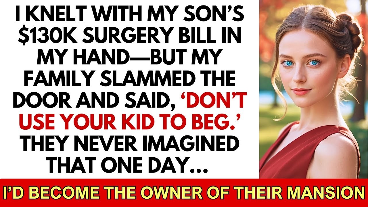 I Knelt For My Son’s Surgery Bill  My Family Slammed The Door  I Became Their Landlord