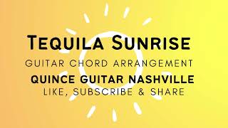 Tequila Sunrise - - Guitar Chord Arrangement  Easy Guitar Campfire Songs #strumpattern #backingtrack screenshot 4