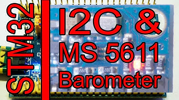 STM32 programming I2C and MS5611 barometer example in Keil