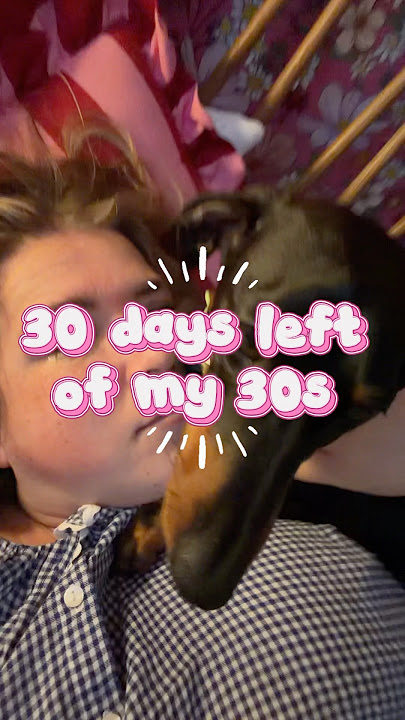 30 days left of my 30s - Day 3