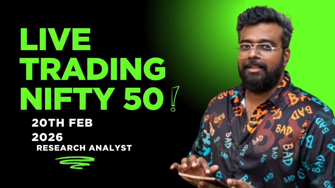 Bank Nifty Live Options Trading | 20 FEB 2026 |Live Market Analysis & Scalping Strategy(Educational)