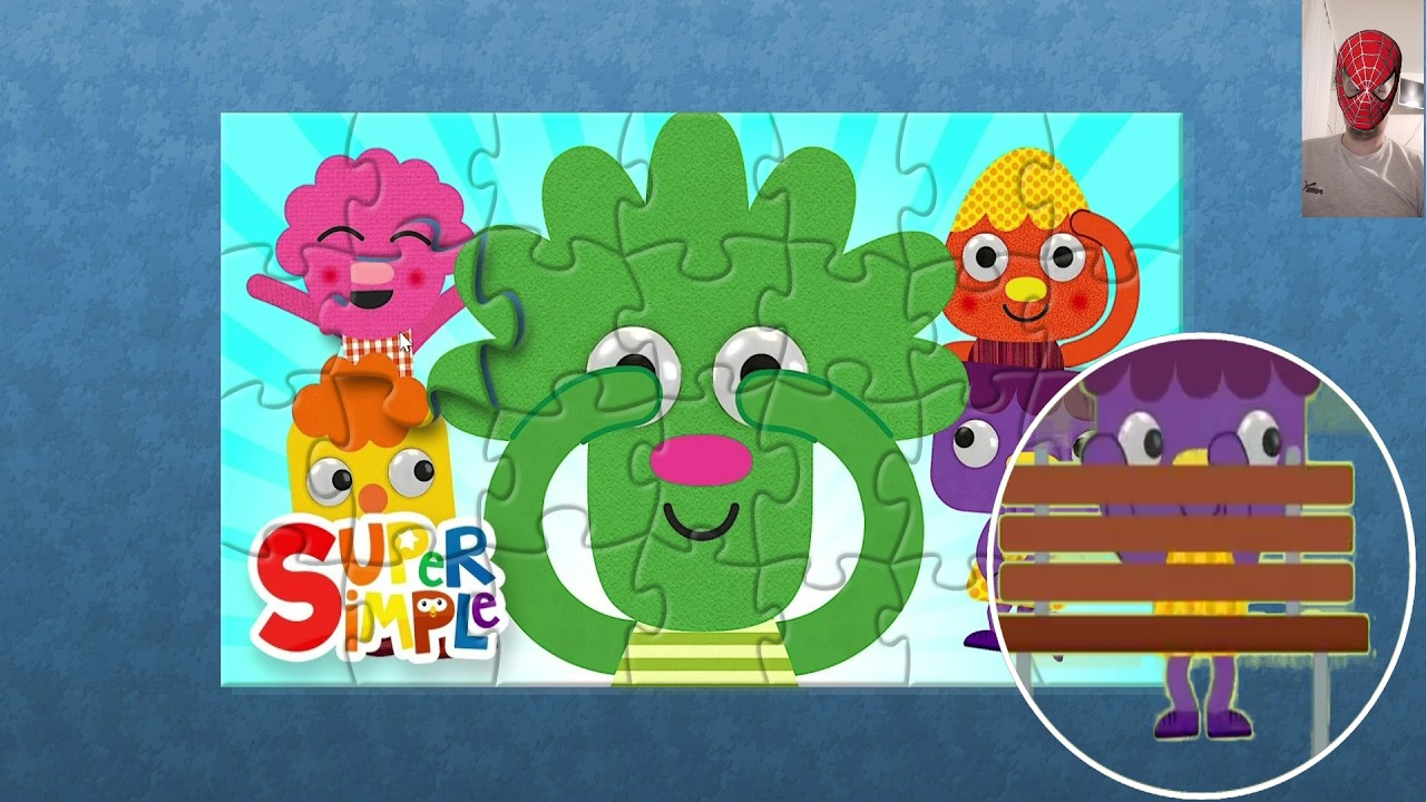 Hide And Seek Noodle & Pals Super Simple Songs Puzzle Gamer - YouTube