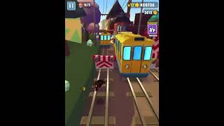 Clip of my getting 490k in subway surfers!