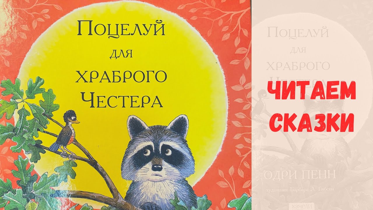 Читаем сказки! Поцелуй для храброго Честера.