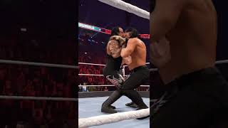 Undertaker double choke slam to Brock Lesnar &amp; Roman Reigns #wwe #wwe2k22 #shorts