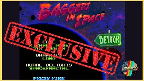 SPECTRUM NEXT KICKSTARTER 2...EXCLUSIVE BAGGERS IN SPACE DETOUR #retrogaming #hiddengem #spetrumnext