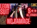 RE4 Remake Mercenaries: Leon (Pinstripe) No Damage All Stages S++ 150 Combo 4K 60FPS