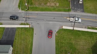 DJI Mavic Air 2 - How well does ActiveTrack 3.0 follow a car (Sports mode)? (4K)