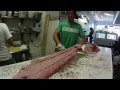 #HowTo #Fillet A #BigFish ( 50 lb Bull #MahiMahi ) !!